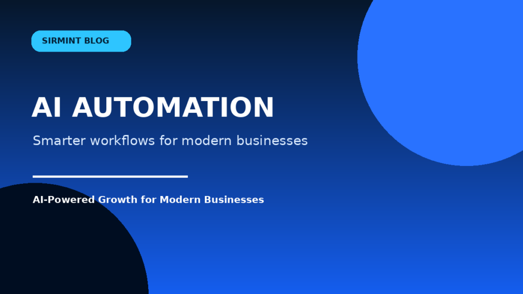 AI Automation for Small Businesses: A Practical Starting Guide