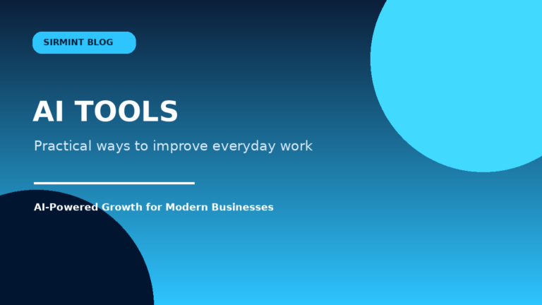 Seven Practical Ways to Use AI Tools at Work