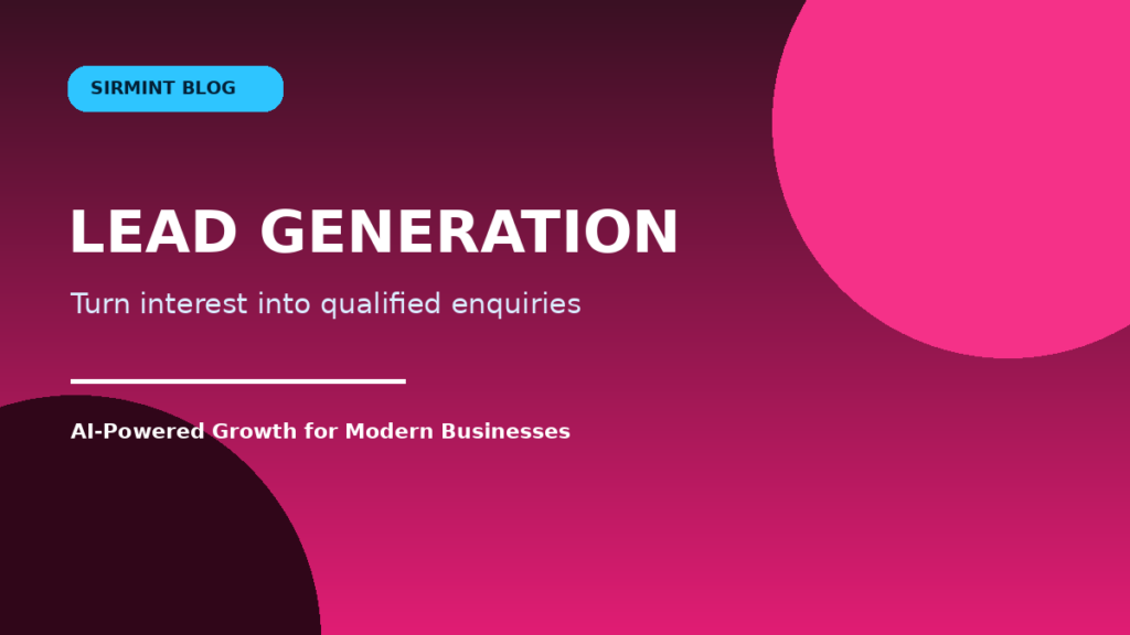 Build a Simple Lead Generation System for a Service Business